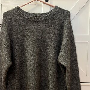 Old Navy Charcoal Crew Neck Sweater